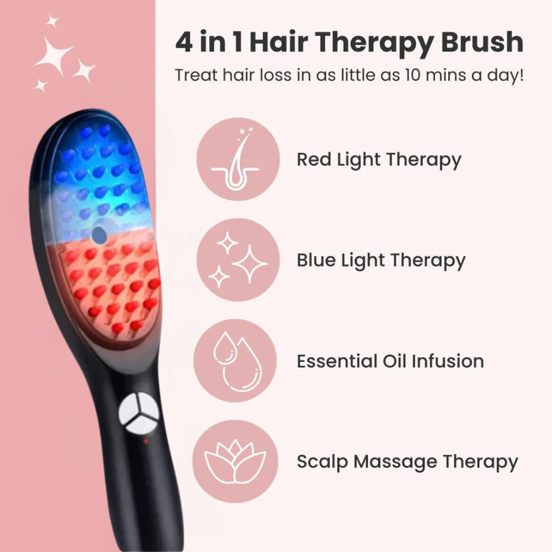 4 - 1 hair therapy brush
